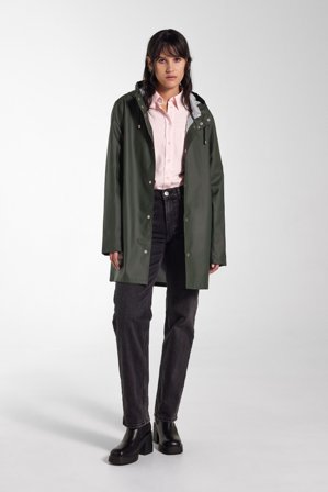 Stockholm Lightweight Raincoat Green