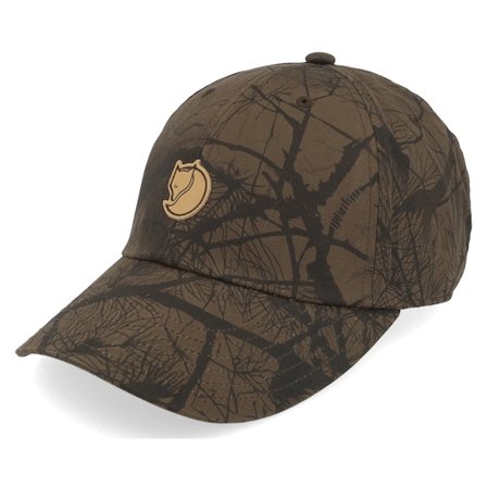 Fjällräven - Marrón adjustable Gorra - Lappland Camo Cap Dark Olive Adjustable @ Hatstore