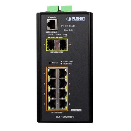 Planet IGS-10020HPT - switch - 10 porter - Styrt
