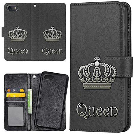 iPhone 6/6s Plus - Plånboksfodral/Skal Queen