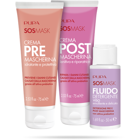 Kit Sos Mask Crema Pre Mascherina 75ml + Crema Post Mascherina