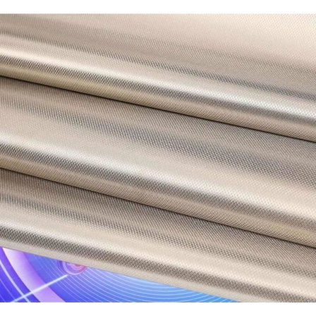 Faraday Stoff Militær Klasse EMF Stoff EMF Beskyttelse Ledende Duk, sølv 4x1,1m