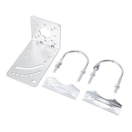 Tankokiinnike ulkoantennille Rauta Satelliitti Internet-antenni L Asennuskiinnike Starlinkille Seinä Maa Kattokiinnike