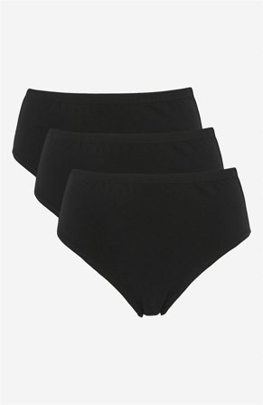 Cellbes of Sweden - Taitruse med høy midje Bella 3-pack i svart for damer i størrelse 38/40
