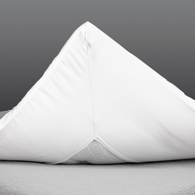 GANT - Konvoluttlaken i sateng til dobbeltseng fra 150x200cm til 200x200cm white