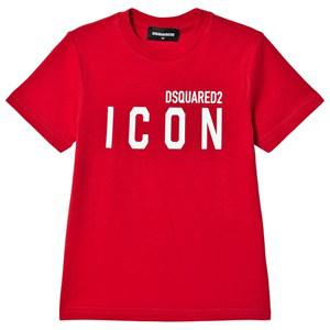Kids - Dsquared2 Red Icon T-Shirt 12 years - Tops - 12 years - Red - Junge