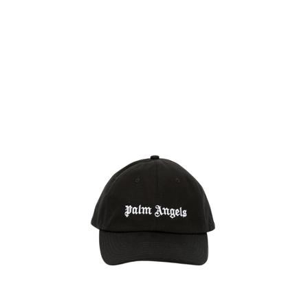 Palm Angels, `Classic Logo` Cap Czarny, Mężczyzna, Rozmiar: ONE Size