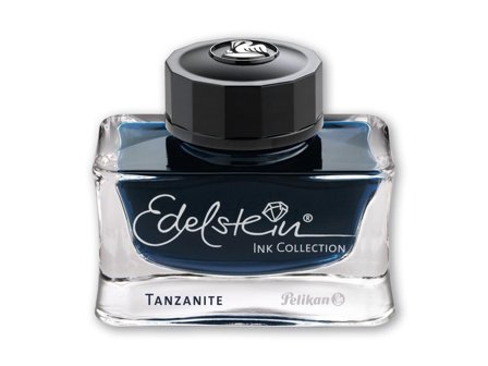 PELIKAN Tinte Edelstein blau-schwarz 50ml