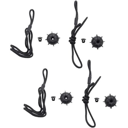 4 kpl tavaratilan paketti hylly takaluukun narun tukinauha pieni pallo Golf 6 R20 Mk5 1K6 863 447[co]