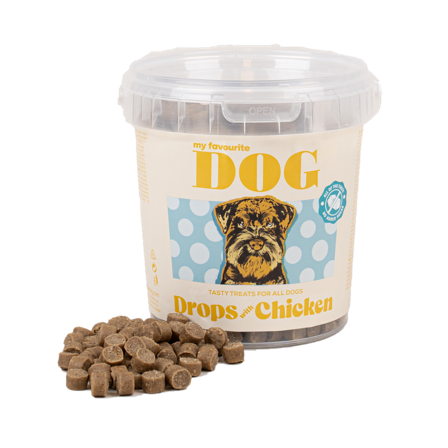 My favourite DOG - Drops med kylling 500 g - Hund - Hundegodbiter & tyggebein - Belønningsgodbiter for hund - ZOO.no