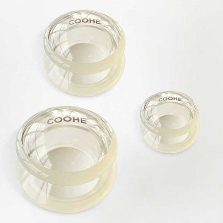 COOHÉ UFO Silicone Cupping Sæt, Sport & Velvære, Massage, Øvrigt