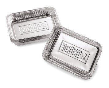 Weber Droppform - Liten - 10-pack mindre aluminiumformar till grillen