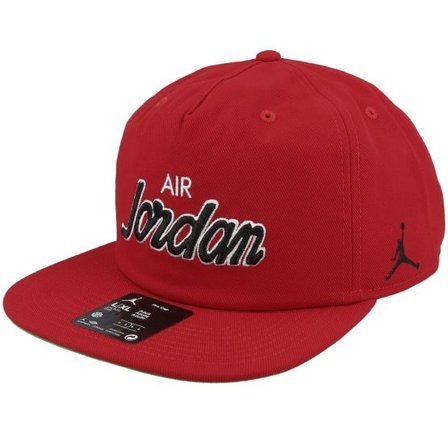 Jordan - Röd snapback Keps - Pro Cap Flat Bill Brand Gym Red/Green/Black Snapback @ Hatstore