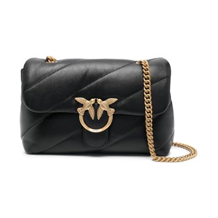 Pinko, Cross Body Bags Zwart, Dames, Maat:ONE Size