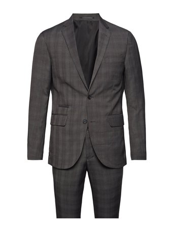 Lindbergh | Checked Mens Suit | 46
