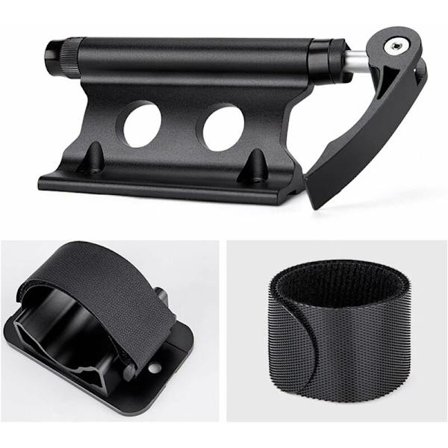 Pyöränhaarukan kiinnitysvaruste (musta), alumiiniseospyöränhaarukan kiinnitysvaruste