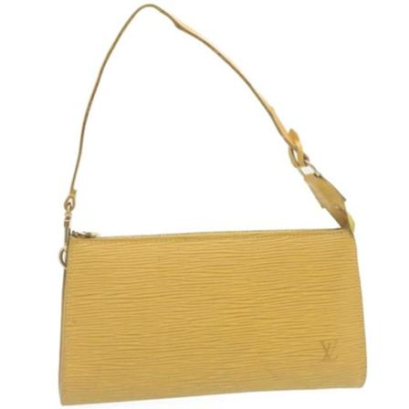 Louis Vuitton Vintage, Pre-Owned Pocket Accessories Geel, Dames, Maat:ONE Size