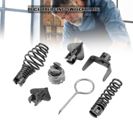 [NT] Rengöringsverktyg för rörrensare Avloppsrengöringsset Rengöringsverktygstillbehör