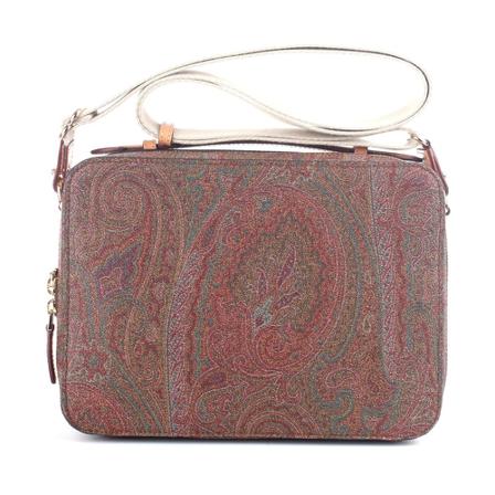 Etro - Axelväskor - Brun - Herr - Storlek: One Size, Herr, Storlek: ONE SIZE