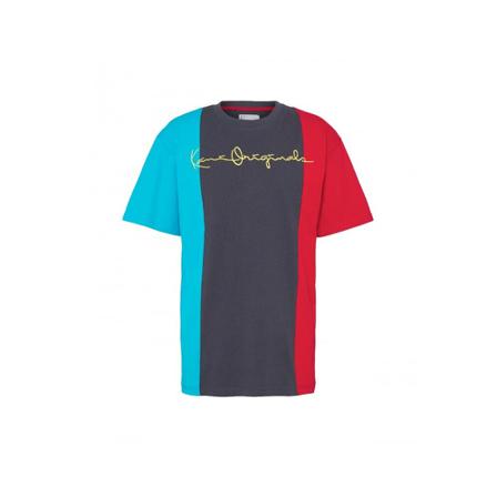 Karl Kani, T-shirt Blauw, Heren, Maat:L
