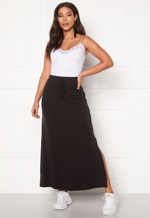 VERO MODA - Ava Ancle Skirt - Black - Kläder - - Bubbleroom