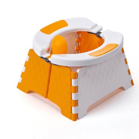 Bärbar Potträningssäte för Småbarn, Resepotta, Vikbar Toalettstol för Bebis