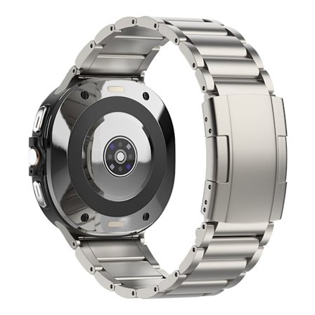 Samsung Galaxy Watch 8 46/44/40 mm Armband Metall Titanium