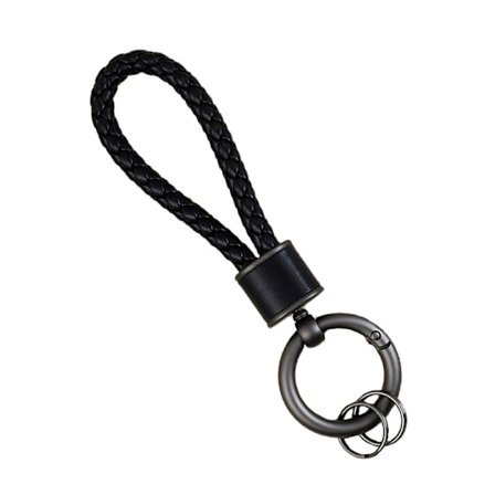 Perlemorsaktig matt pistolformet nøkkelring