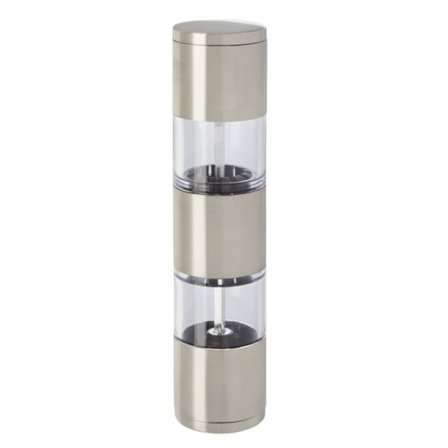 Seasons Auro Salt & Pepper Grinder One Size Silver