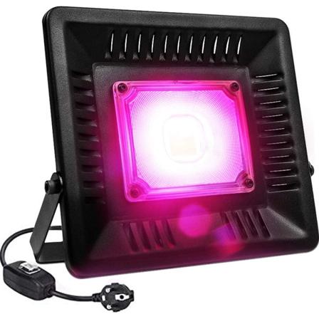 50W LED-vekstlys for hagebruk, IP67 vanntett plantelys