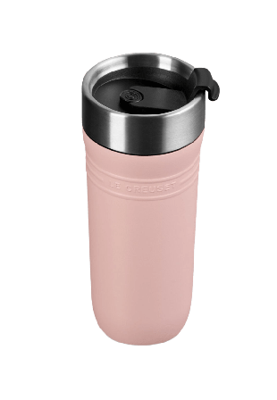 Le Creuset Termokopp 350ml Shell Pink Glas Rosa 350 ML