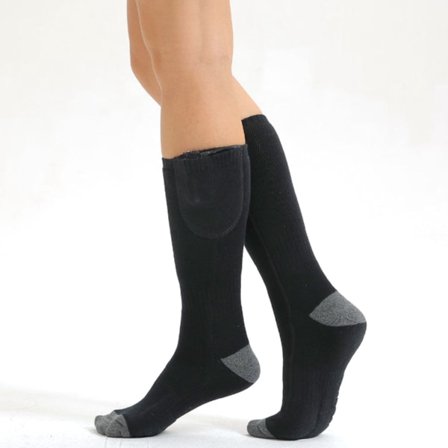 Uppladdningsbara Värmestrumpor med Långvarig Värme, Komfort och Värme för Vinteraktiviteter, USB-Laddande Fotvärmare med På/Av-Kontroll, Unisex