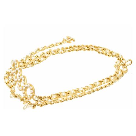 Chanel Vintage - Vintage Smycken - Gul - Dam - Storlek: One Size, Dam, Storlek: ONE SIZE