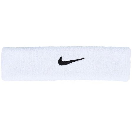 Nike - Vit headband Beanie - Swoosh White Headband @ Hatstore
