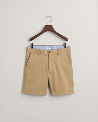 GANT - Chino shorts til ungdom til herre dark khaki