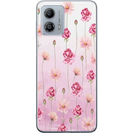 Yhteensopiva Puhelinkuori Motorola Moto G53 Rose Petal Whisper