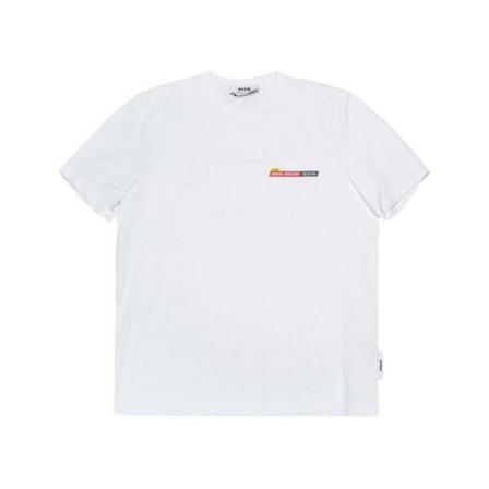 Msgm T-Shirts Hvid, Herre