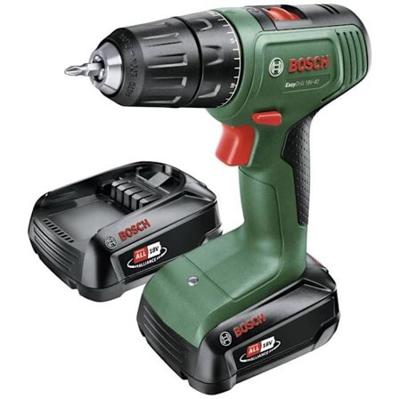 Bosch EasyDrill 18V-40 skruvmejselborr ( + 2xbatterier 2.0AH) + 1XAL18V-20-laddare
