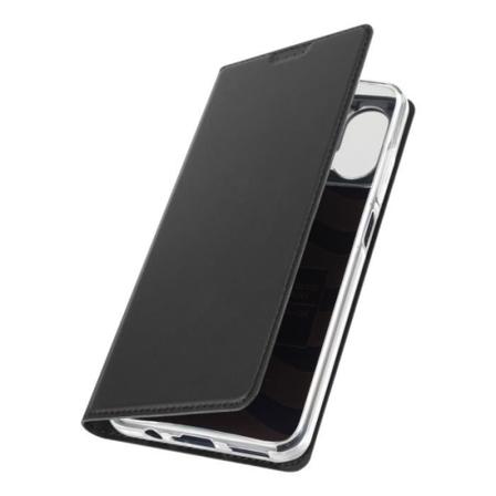 Taske til Motorola Moto G34 - DUX DUCIS - Sort - Flip Card Holder Video Support Svart
