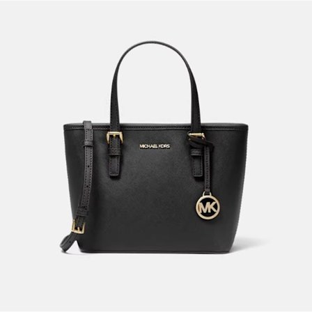 MK tote bag med langt håndtak, svart