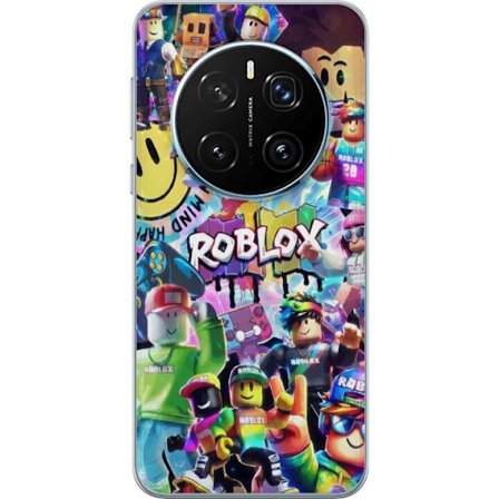 Kompatibel Mobilcover til Honor Honor Magic7 Pro Stor farverig Roblox-verden med mange karakterer, energifyldt gaming-illustration perfekt til børnev