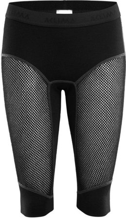 Aclima WoolNet Shorts Long Woman Jet Black