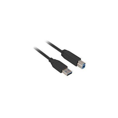 Sharkoon Kabel USB3.0 StA-StB bk 5,0m