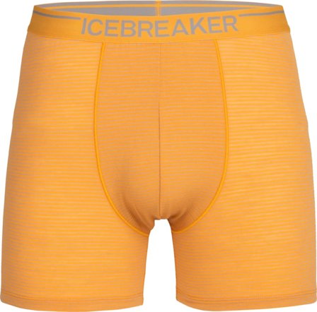 Icebreaker Men's Anatomica Boxers Men undergarment Orange S