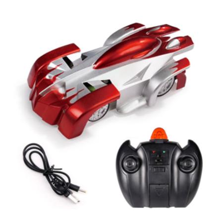 Fjärrkontroll Billeksak Väggklättring Bilbarn Dubbla Lägen Röd