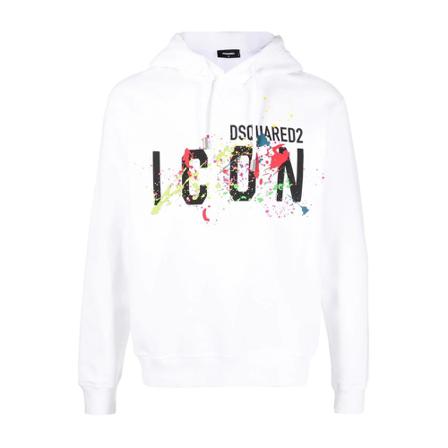 Dsquared2 Hoodies , Wit , Heren , Maat: S