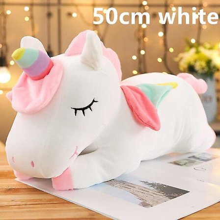 Jättikokoinen 110/60cm Kawaii Yksisarvinen Pehmolelu Pehmeä Täytetty Suosittu