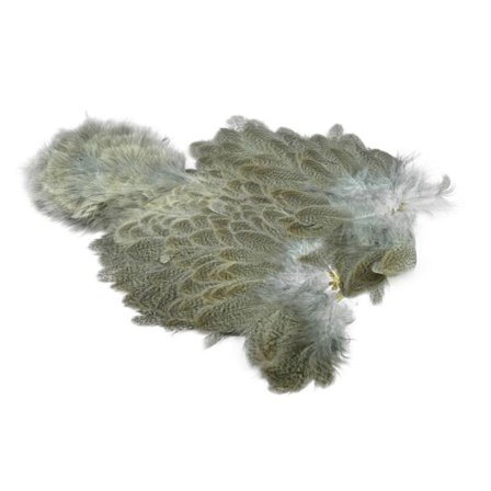 Whiting Brahama Hen Soft Hackle w/Chickabou Mottle Gray