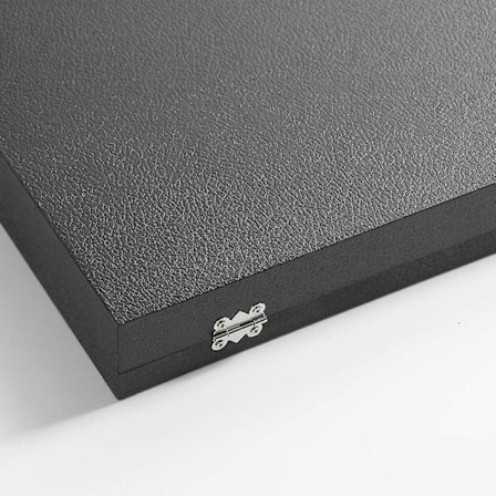 Lasikantinen 20 koukun kaulakoruteline korujen järjestäjä kaulakorujen esittelyteline