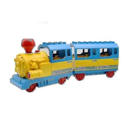 Batteridrevet Duplo-tog med byggeklosser - Læringsleketøy fra Ty